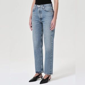 AGOLDE 90’s Pinch High Rise Straight Jeans